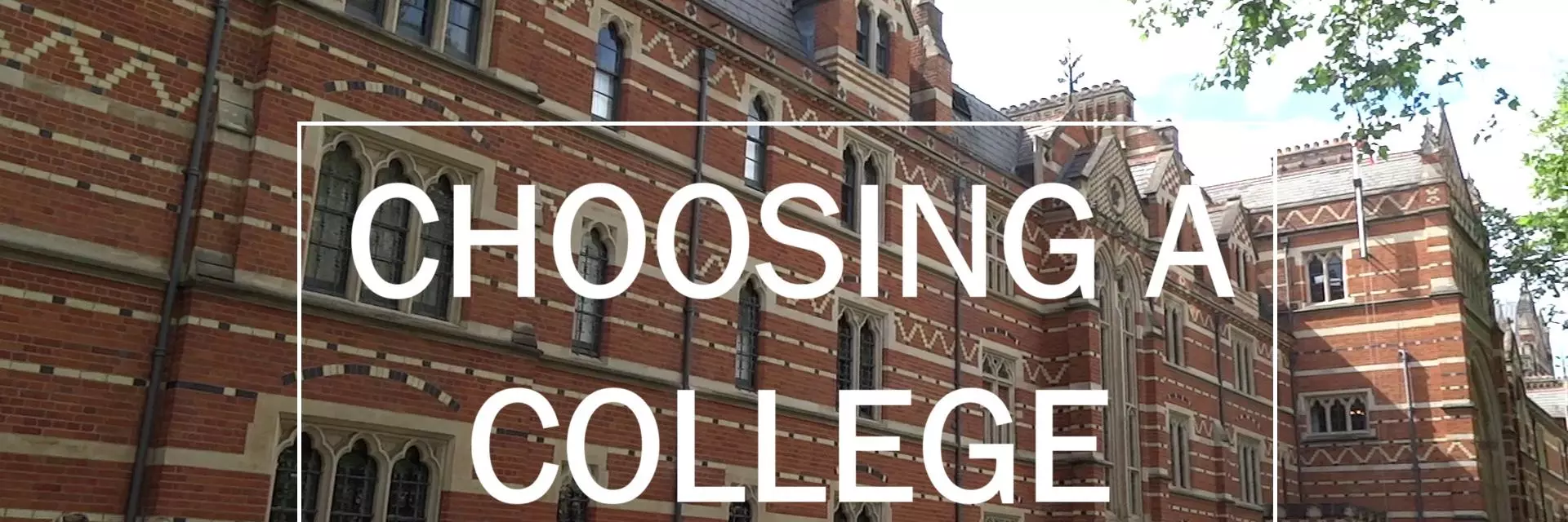 choosing a college thumbnail